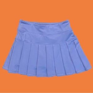 Lilac tennis skirt